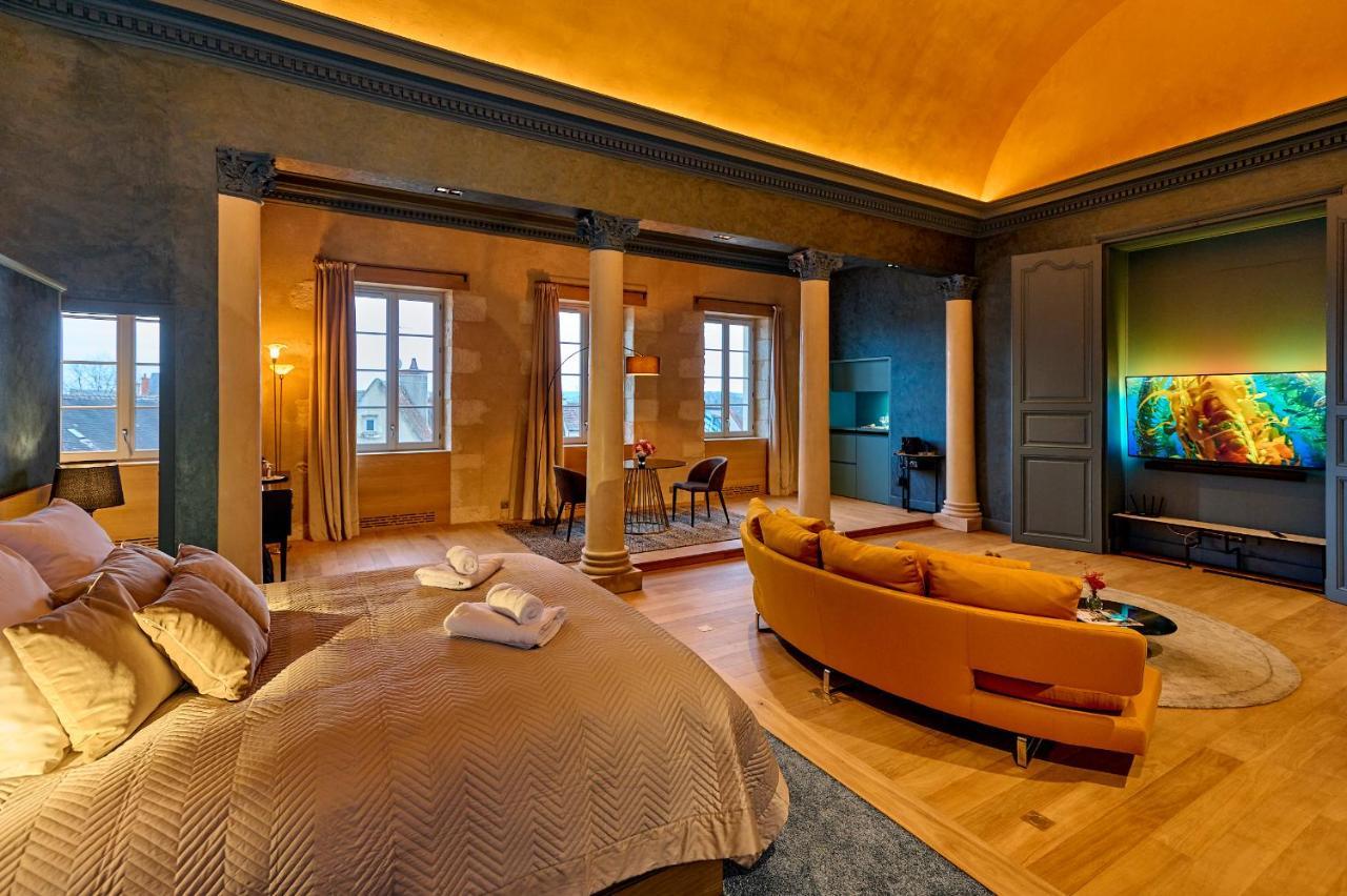 La Chapelle, Les Suites Du Palais, L'Unique 5 Etoiles De Nevers, Suite D'Exception, By Primo C0Nciergerie Ngoại thất bức ảnh